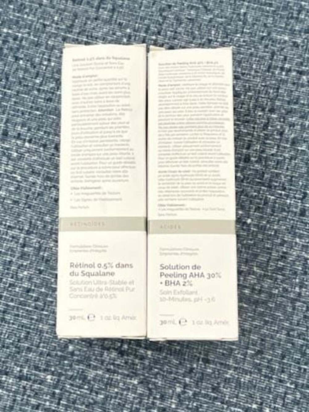 The Ordinary AHA 30% + BHA 2% Peeling Solution and Retinol 0.5% in Squalane Duo - Picture 2 of 2